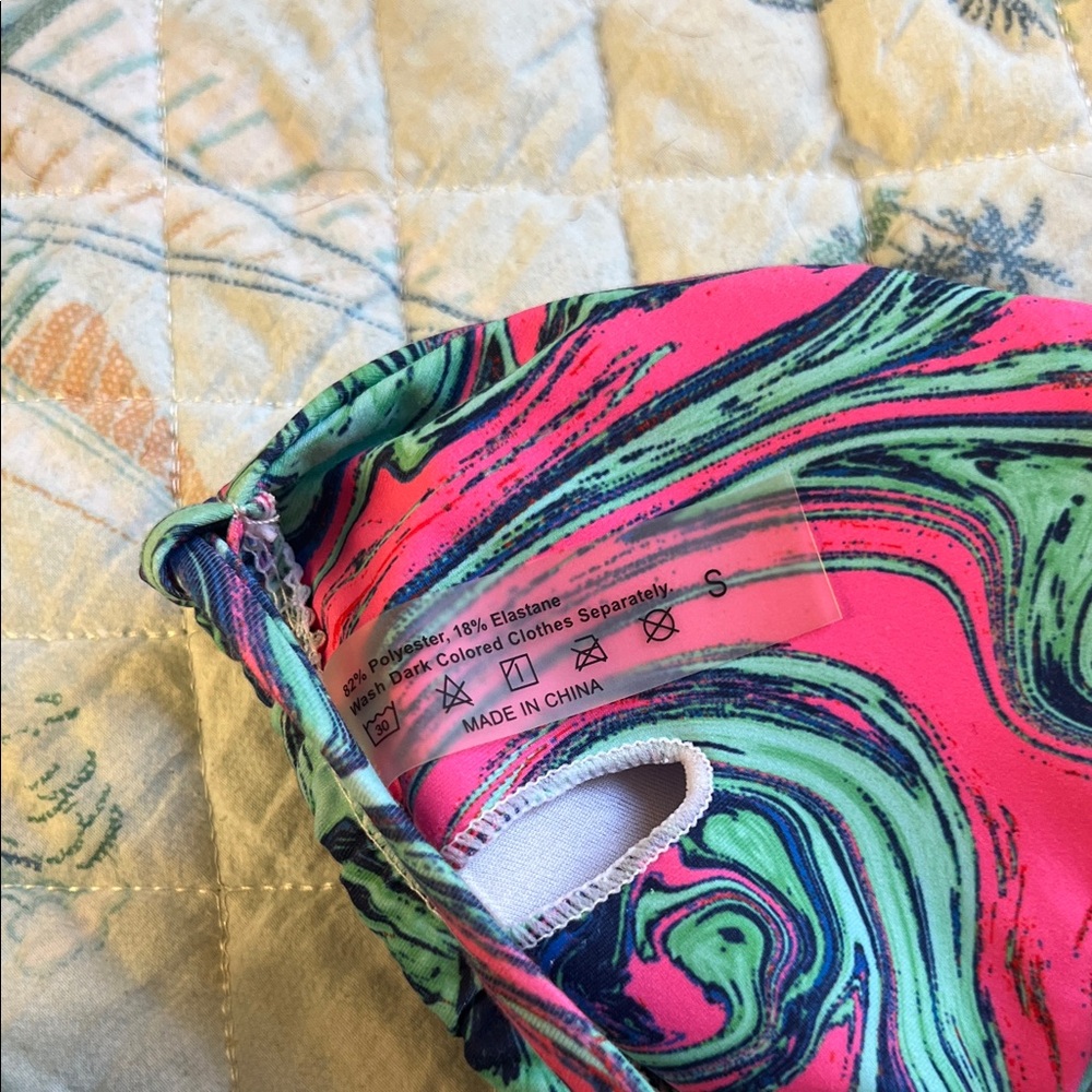 Colorful Swirl Bikini Set - Picture 5 of 6